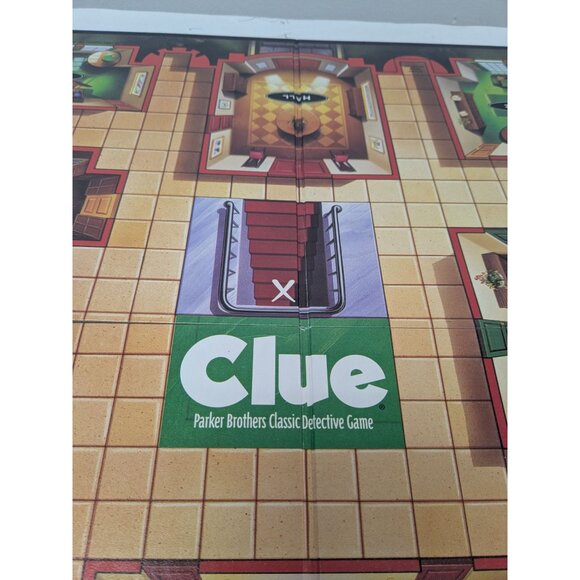 1998 Clue Mysteries Board Game Replacement Parts Game Board - Picture 2 of 5